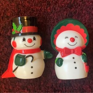 🌸Hallmark Cards, Inc. Vintage Happy and Merry Salt and Pepper Shakers🌸